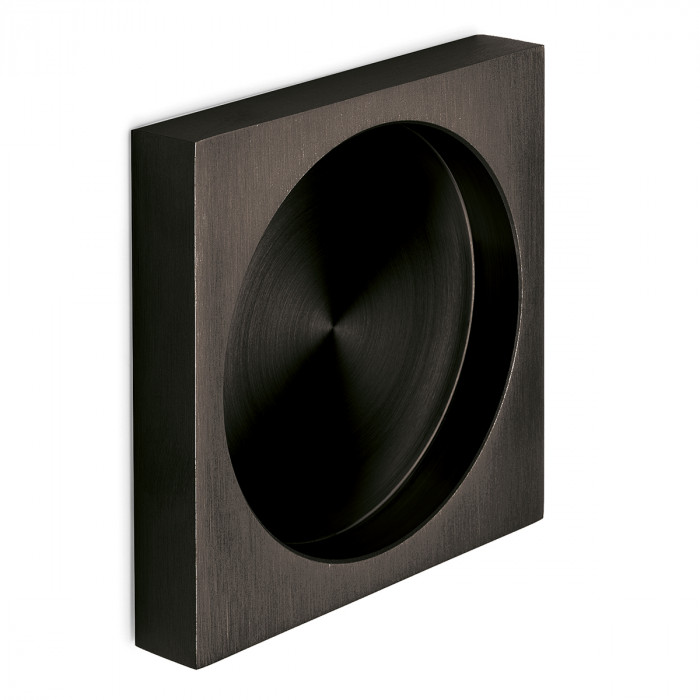 Komgreep vierkant, zelfklevend Lucita RVS-304 zwart main product photo