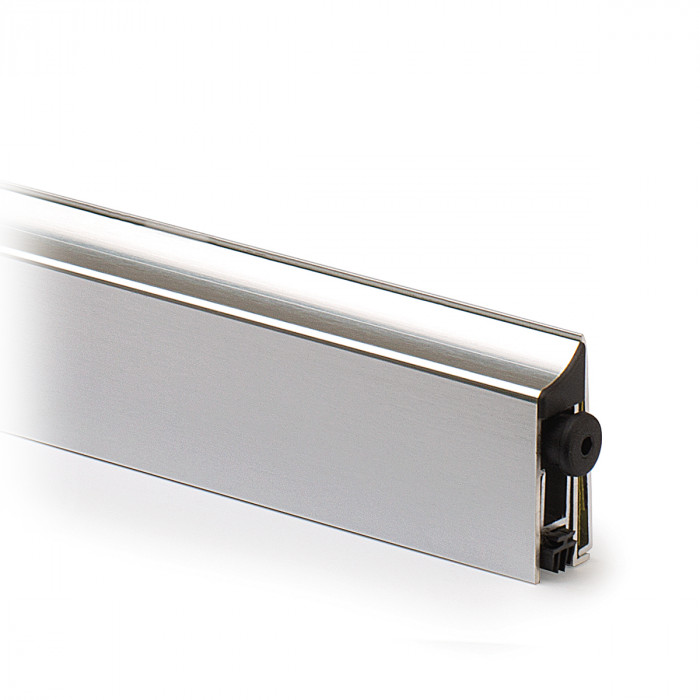 Valdorpel, zelfklevend Clarita 869 DIN rechts aluminium RVS look main product photo
