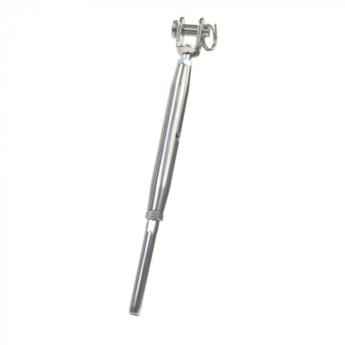 Wantspanner met gaffel en draadterminal M5/2 mm RVS-316 main product photo
