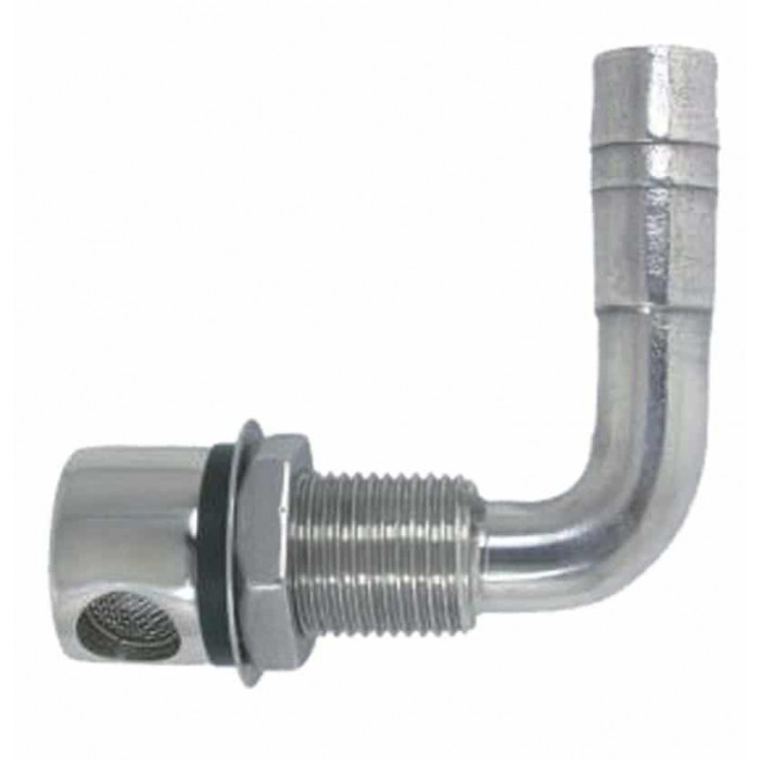 Tankontluchter 90°, Ø16mm, RVS-316 main product photo