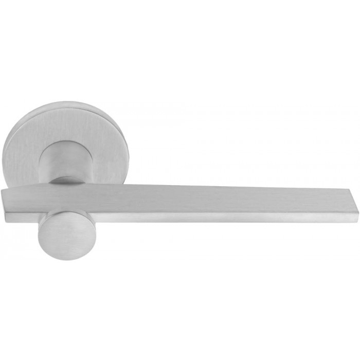 Deurkruk paar Bertram Beerbaum TENSE BB100-G geveerd op rozet mat RVS main product photo
