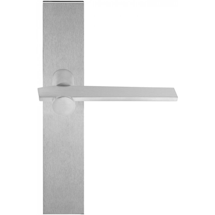 Deurkruk paar Bertram Beerbaum TENSE BB100P236SFC massief ongeveerd op schild blind mat RVS main product photo