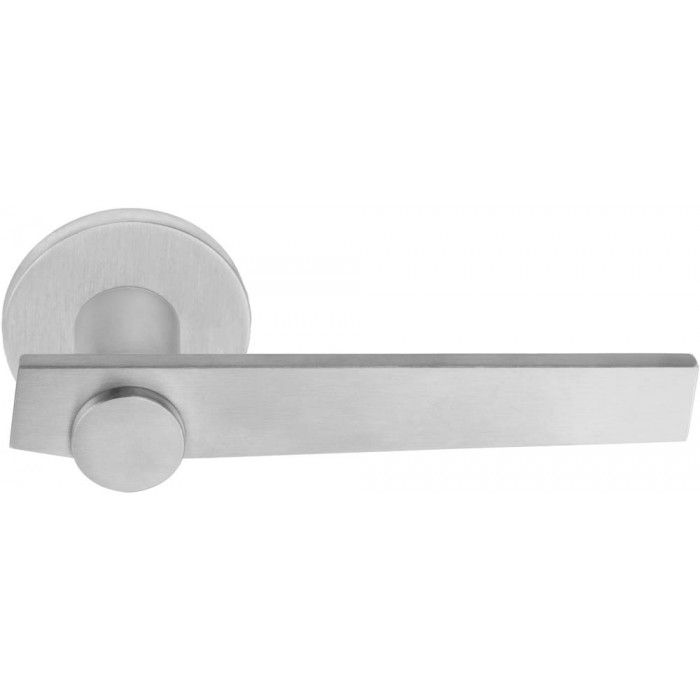 Deurkruk paar Bertram Beerbaum TENSE BB101-G geveerd op rozet mat RVS main product photo