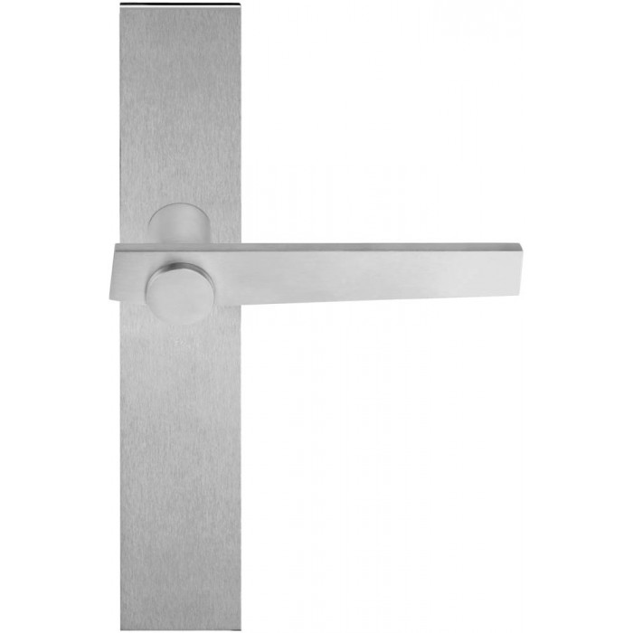 Deurkruk paar Bertram Beerbaum TENSE BB101P236SFC massief ongeveerd op schild blind mat RVS main product photo