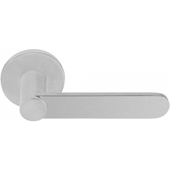 Deurkruk paar Bertram Beerbaum TENSE BB103-G geveerd op rozet mat RVS main product photo
