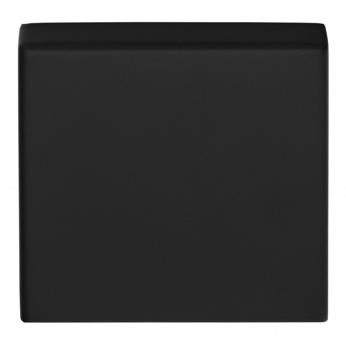 Blind plaatje BASICS BSQBN53 vierkant mat zwart RVS-304 main product photo