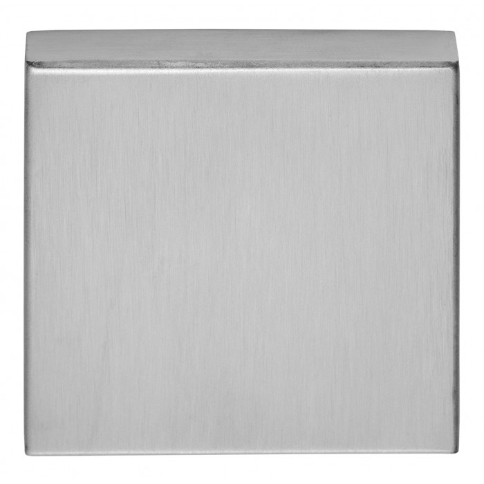 Blind plaatje BASICS BSQBN53 vierkant mat RVS main product photo