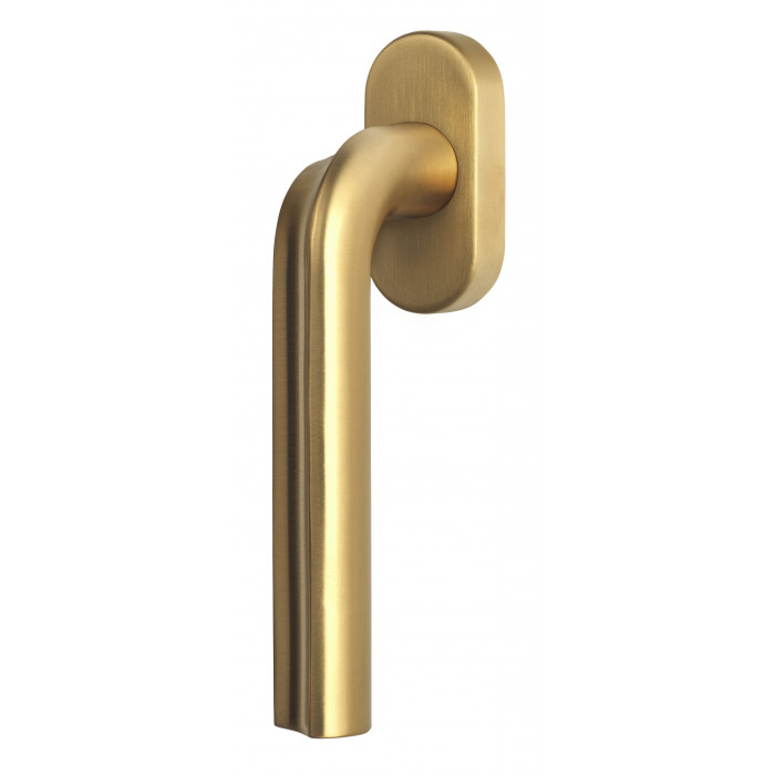 Draaikiepgarnituur David Rockwell ECLIPSE DR100-DK-O niet afsluitbaar rechtsdraaiend PVD mat goud RVS-304 main product photo