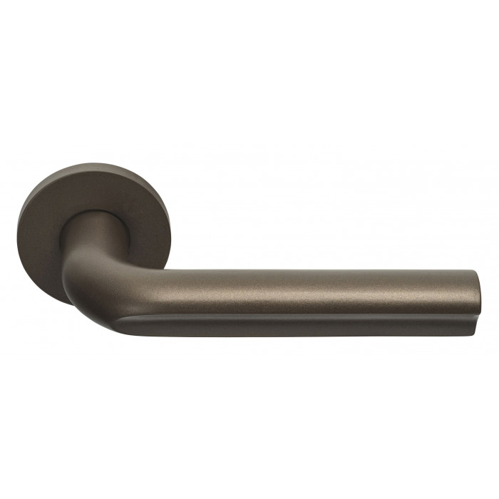 Deurkruk paar David Rockwell ECLIPSE DR101-G geveerd op rozet brons main product photo