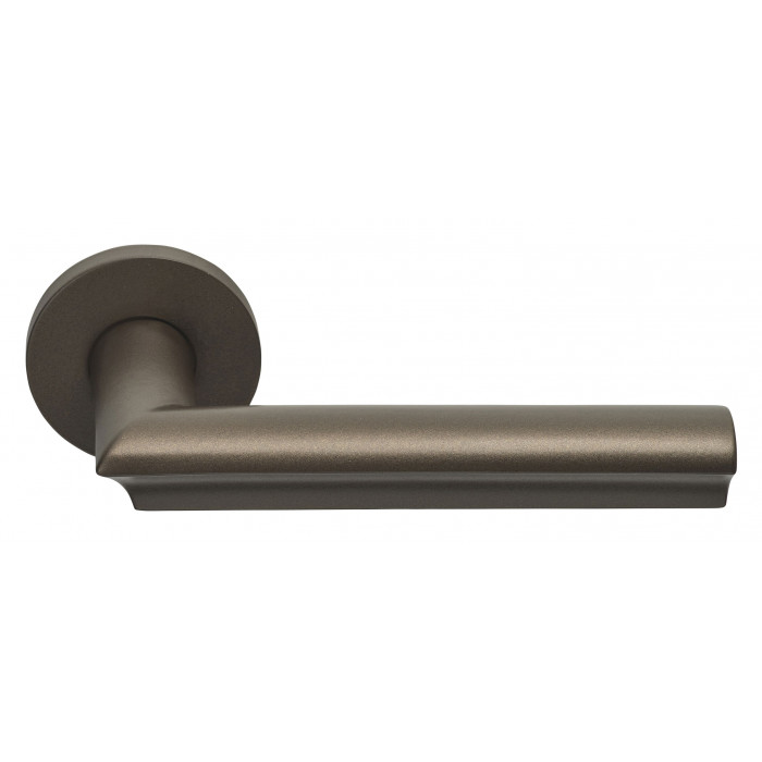 Deurkruk paar David Rockwell ECLIPSE DR102-G geveerd op rozet brons main product photo