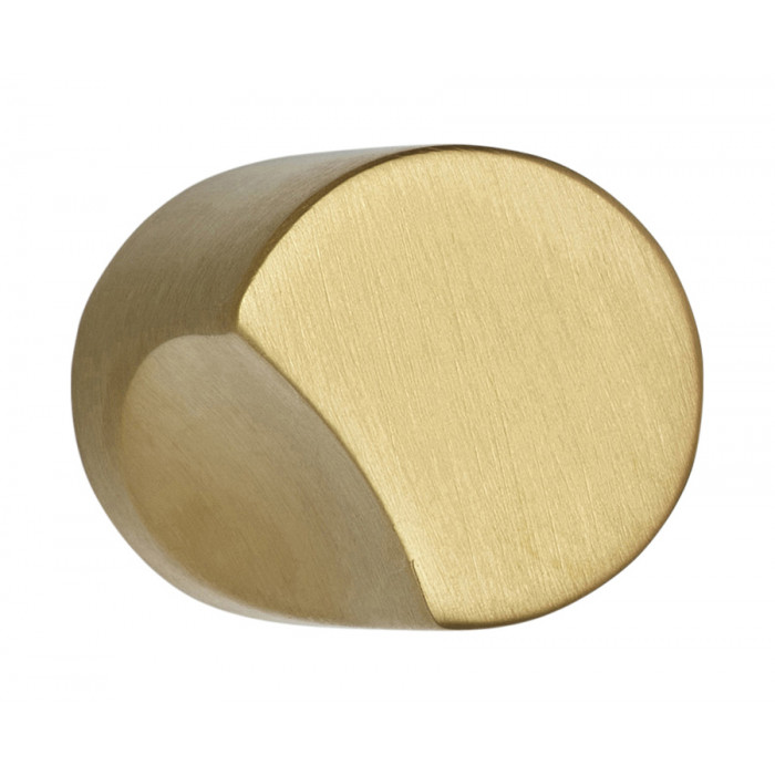 Voordeurknop David Rockwell ECLIPSE DR200V voordeurknop vast op rozet PVD mat goud RVS-304 main product photo