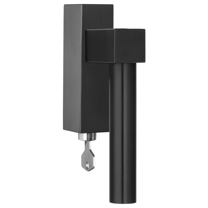 Draaikiepgarnituur paar Eric Kuster BOBBY EK102-DKLOCK afsluitbaar PVD mat zwart RVS-304 main product photo
