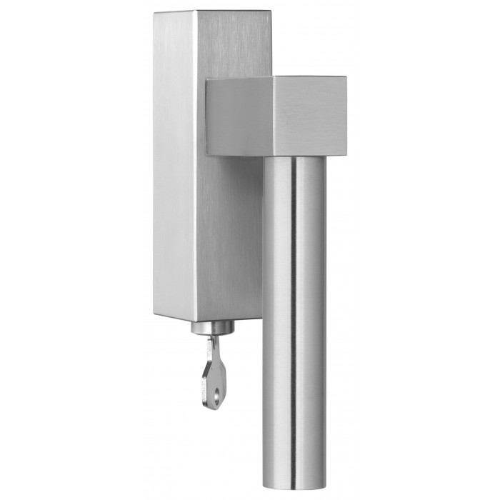 Draaikiepgarnituur paar Eric Kuster BOBBY EK102-DKLOCK afsluitbaar mat RVS main product photo