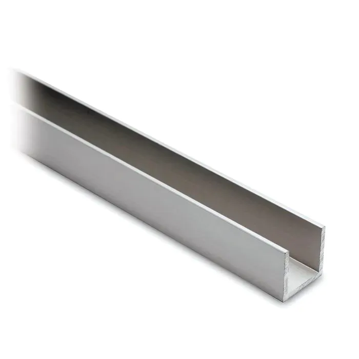 Aluminium U-profiel 50 x 100 x 50 x 5 mm AW-6060