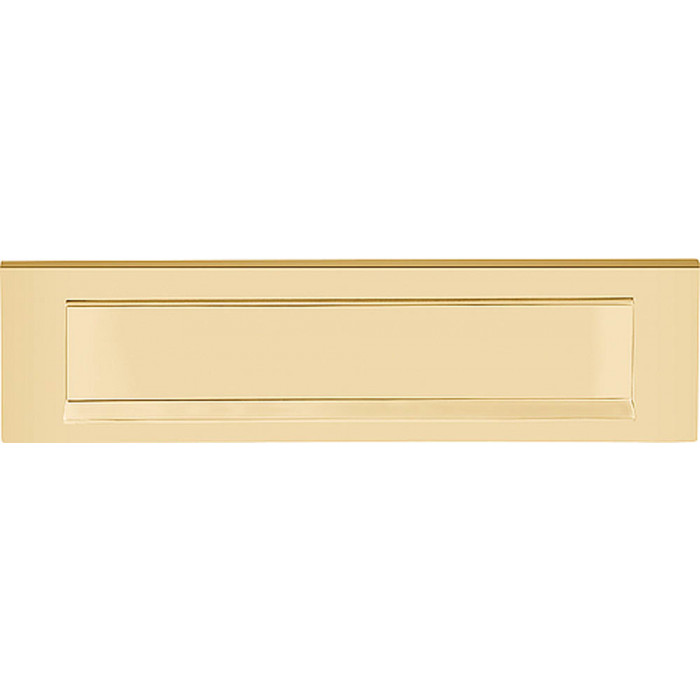 Buitenbriefplaat TIMELESS F535 massief briefplaat buiten messing ongelakt main product photo