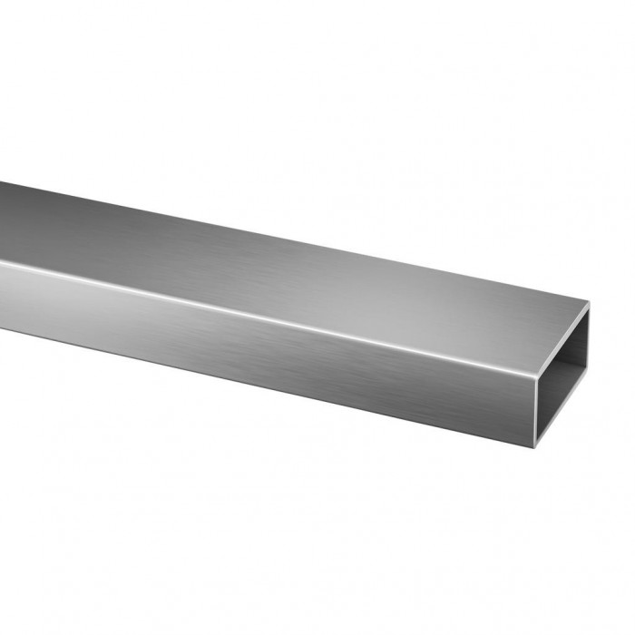 RVS koker 25 x 15 x 1,5 mm RVS-304 onbewerkt main product photo