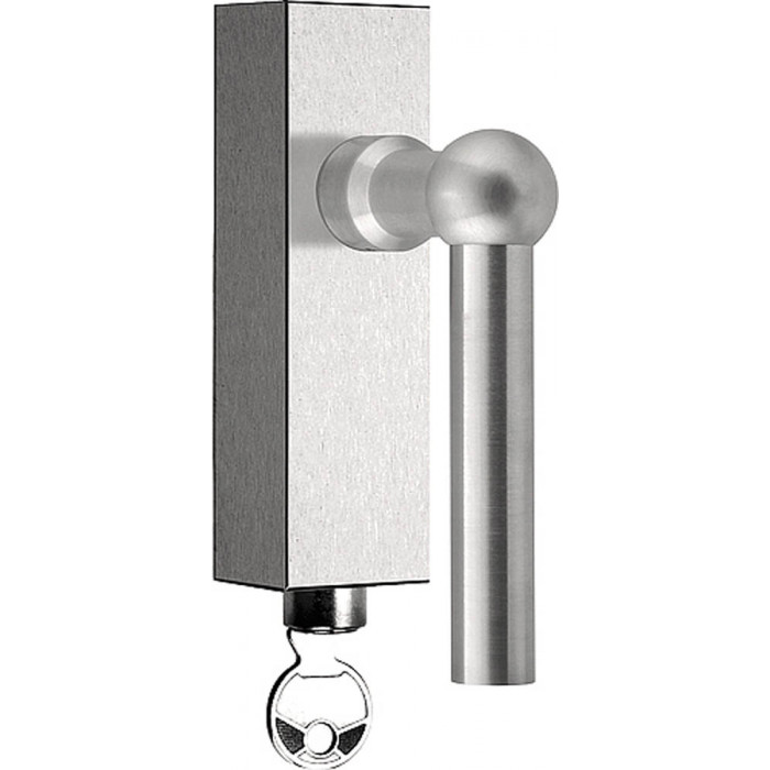Draaikiepgarnituur FERROVIA FVL85-DKLOCK afsluitbaar mat RVS main product photo