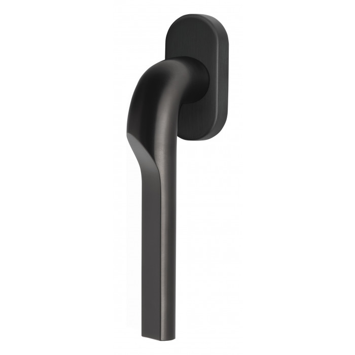 Draaikiepgarnituur Gensler RIVIO GL100-DK-O niet afsluitbaar rechtsdraaiend PVD mat zwart RVS-304 main product photo