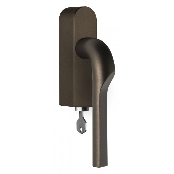 Draaikiepgarnituur Gensler RIVIO GL100-DKLOCK-O afsluitbaar linksdraaiend brons main product photo