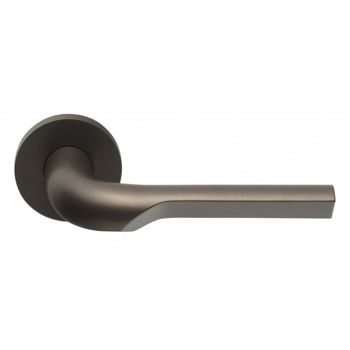 Deurkruk paar Gensler RIVIO GL100-G geveerd op rozet brons main product photo