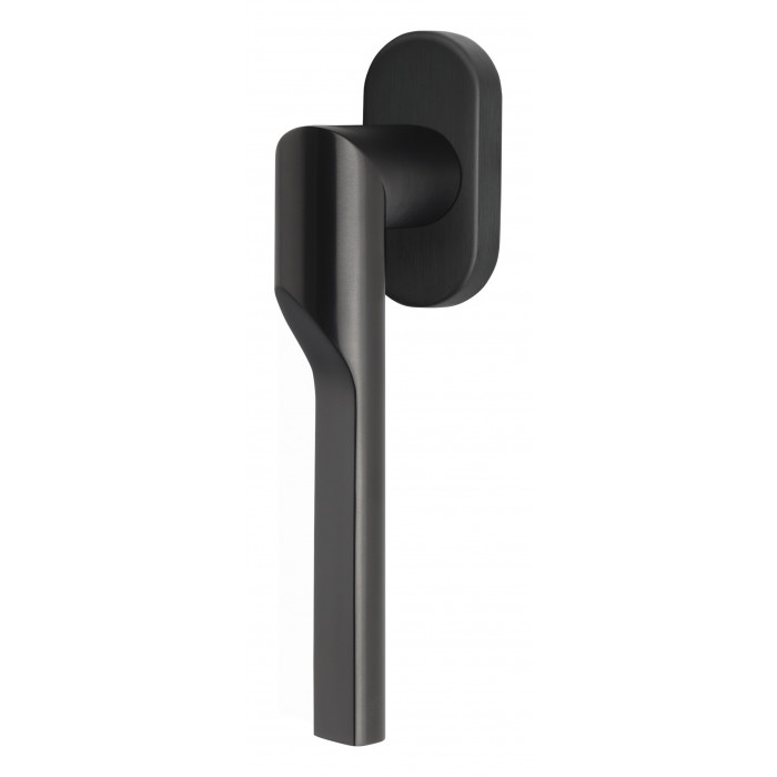 Draaikiepgarnituur Gensler RIVIO GL101-DK-O niet afsluitbaar rechtsdraaiend PVD mat zwart RVS-304 main product photo