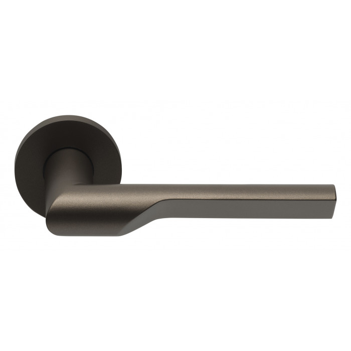 Deurkruk paar Gensler RIVIO GL101-G geveerd op rozet brons main product photo