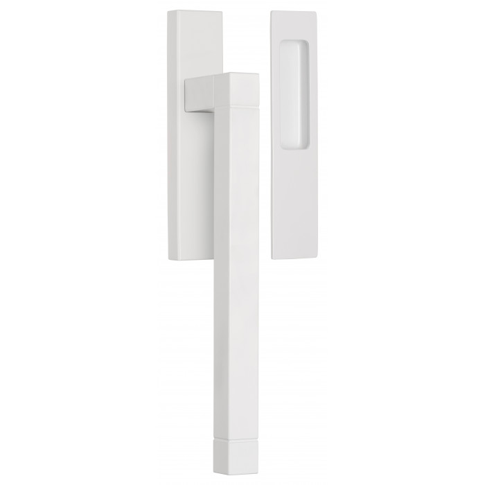 Hefschuifdeurbeslag Jan des Bouvrie SQUARE JB230Y massieve incl. cilindergat PC69 wit RVS-304 main product photo