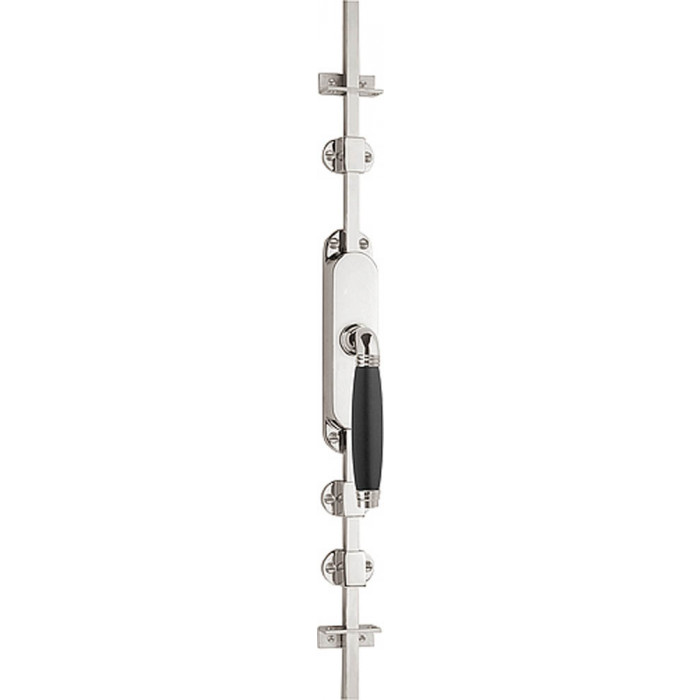 Krukespagnolet TIMELESS KO-1934 glans nikkel/ebbenhout linksdraaiend main product photo
