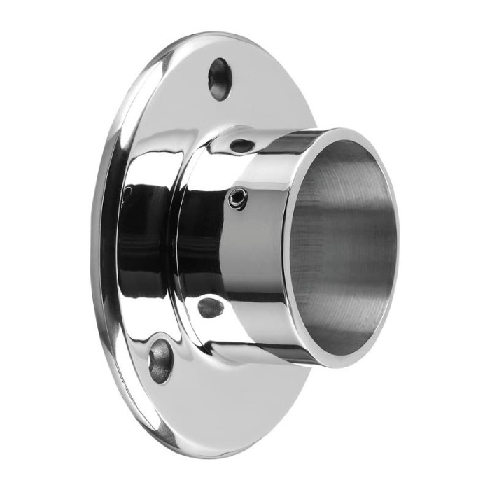 Muurflens voor buis 42,4 mm vast RVS-316 glanzend gepolijst model 0505 main product photo