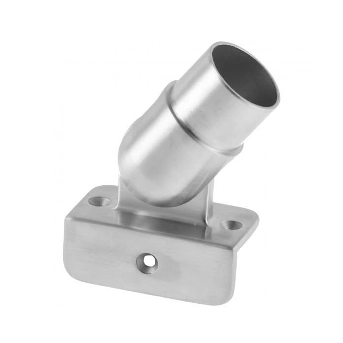 Muurflens voor buis 42,4 mm verstelbaar RVS-316 mat geslepen model 0506 main product photo