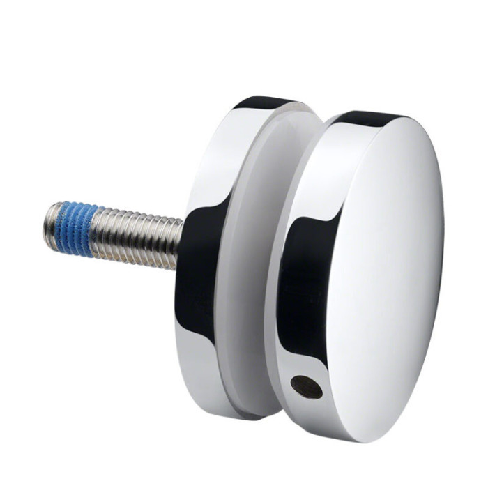Glasadapter 60 mm vlak lengte 10 mm RVS-316 glanzend gepolijst model 0745 main product photo
