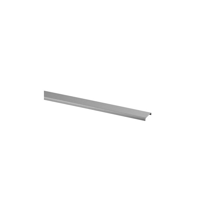 Glasrandbescherming voor glasdikte 16,76 - 17,52 mm model 6940 aluminium (geanodiseerd) main product photo