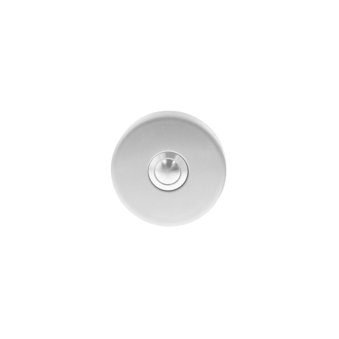 Intersteel Deurbel rond verdekt53x10 rvs geborsteld main product photo