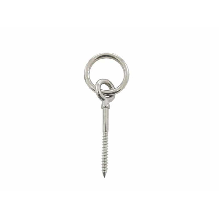 Oogschroef met ring 8 x 60 mm RVS-316 main product photo