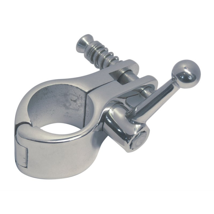 Buiskoppeling scharnierbaar met handvat, 22mm RVS-316 (A4) main product photo