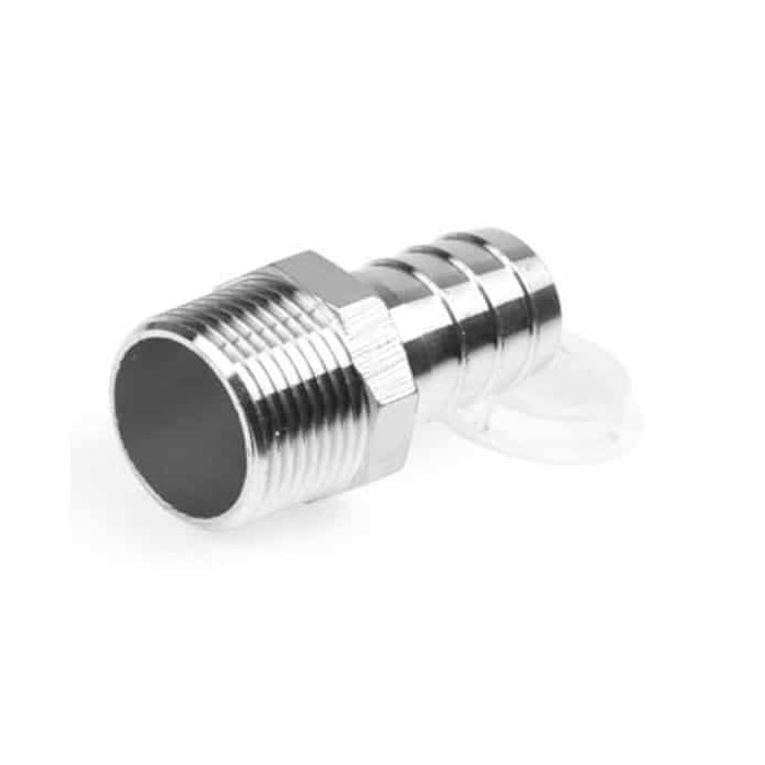 Slangpilaar bu draad BSP, 1 inch x 26 mm RVS-316 (A4) main product photo