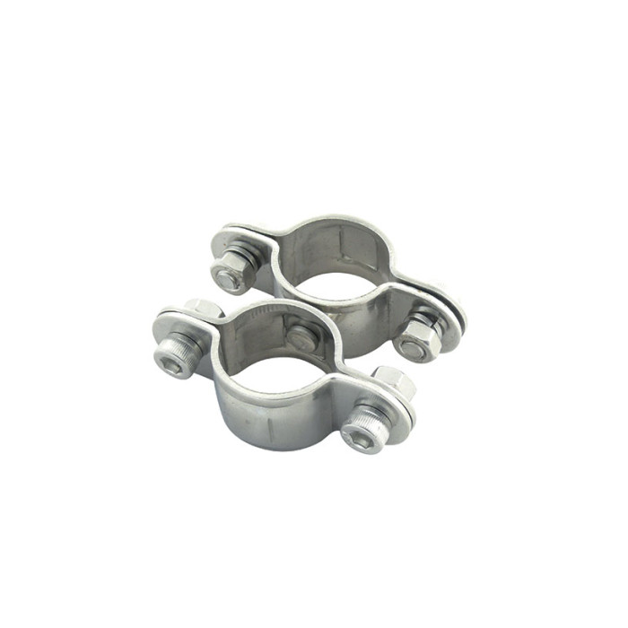 Buisklem dubbel vast, 25mm RVS-304 (A2) main product photo