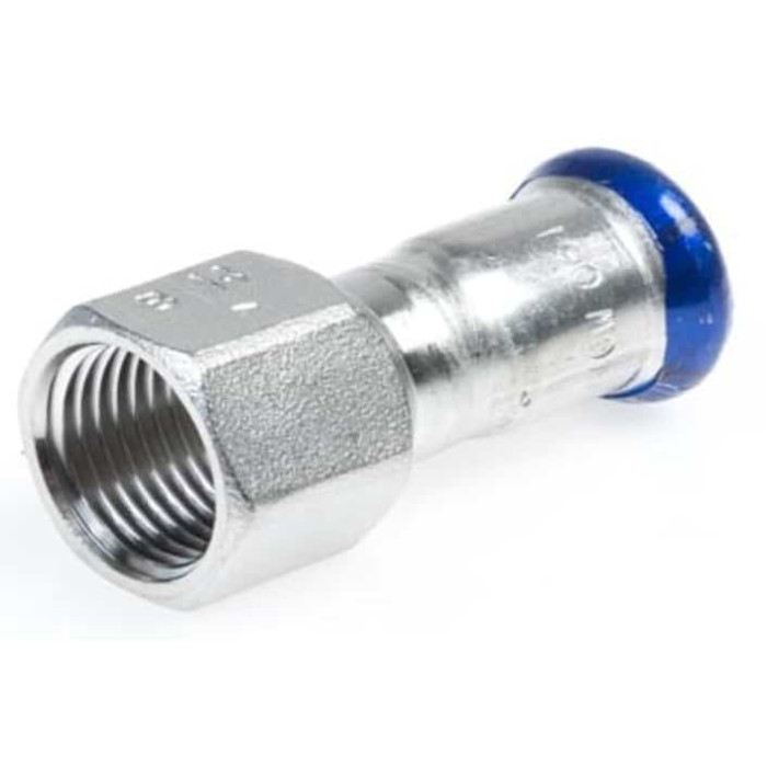Schroefbus, 54 mm, V-1 1/2 inch bi RVS-316 (A4) main product photo
