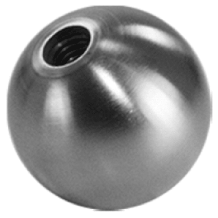 Sierkogel Ø 42,4 x 2 mm RVS-304 mat geslepen main product photo