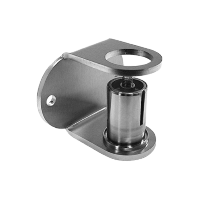 Wandanker met klemaansluiting voor buis 42,4 x 2,0 mm RVS-304 mat geslepen main product photo