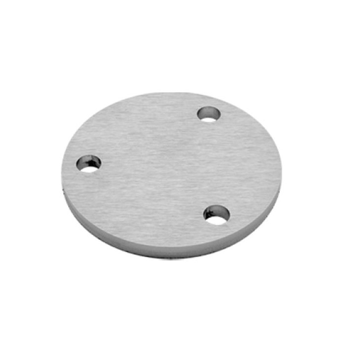 Ankerplaat Ø 80 x 6 mm RVS-304 mat geslepen main product photo
