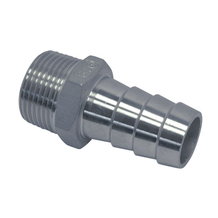 Slangaansluitstuk met buitendraad, 3/4 inch RVS-316 (A4) main product photo