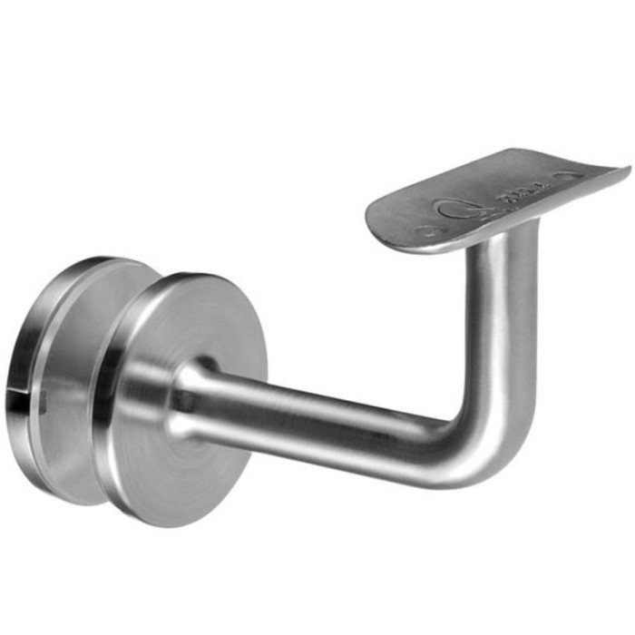 Leuninghouder buis Ø 42,4 mm RVS-316 mat geslepen model 0117 main product photo