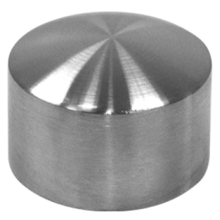 Eindkap buis Ø 33,7 mm RVS-304 mat geslepen main product photo