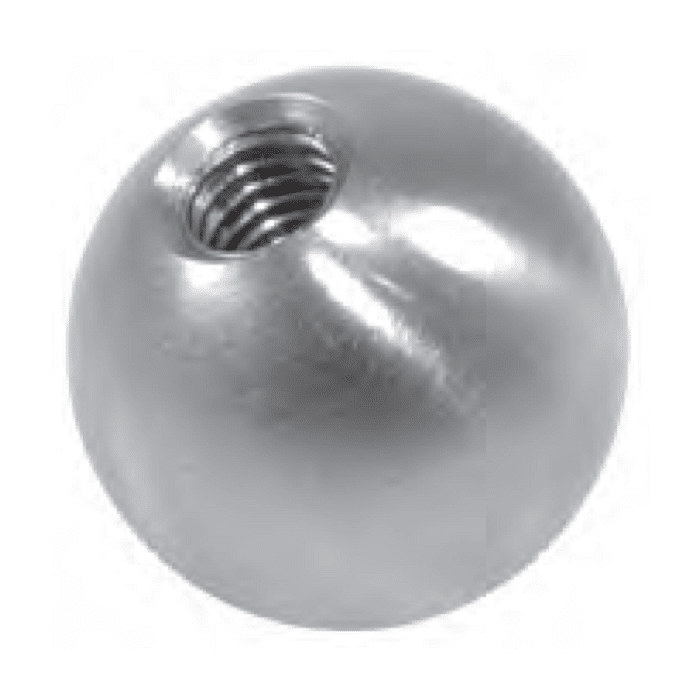 Sierkogel massief Ø 30 mm RVS-304 mat geslepen main product photo