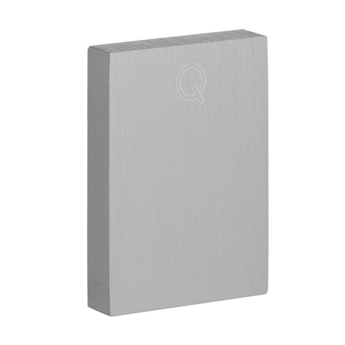 Eindkap, Easy Glass View, met veiligheidsslot, model 6832, aluminium (onbewerkt) main product photo