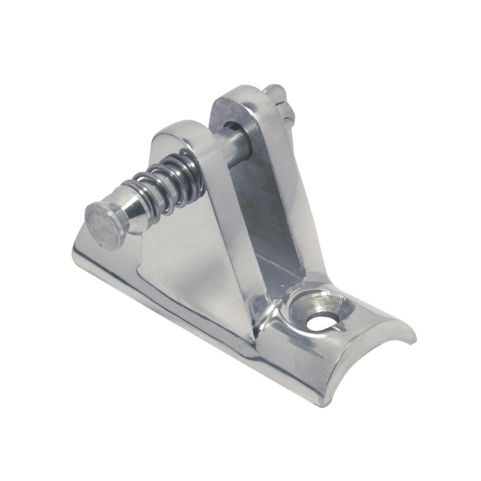 Dekplaat buis 25mm met losse pin 90 graden 56x17mm RVS-316 (A4) main product photo