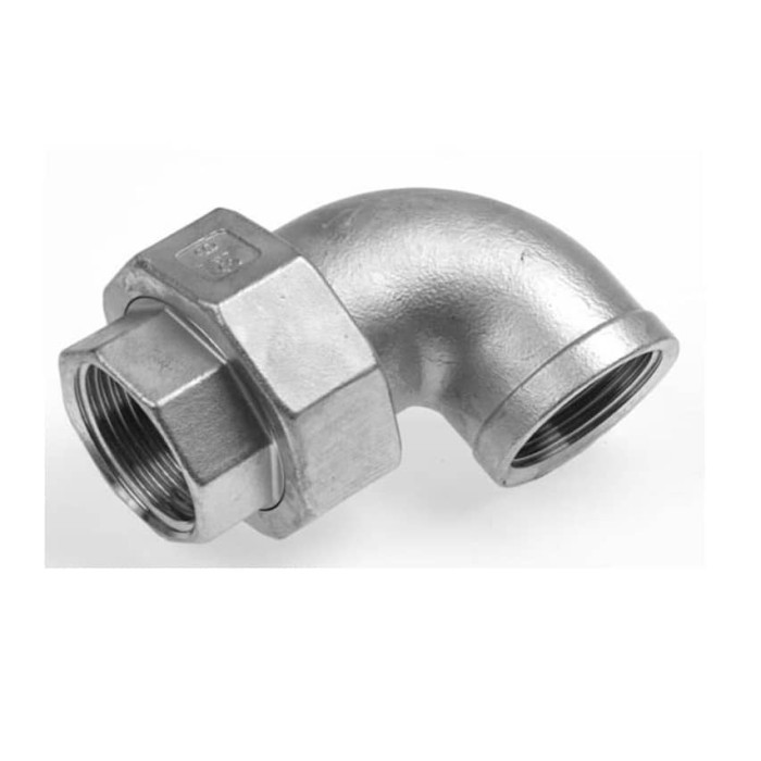 Haakse koppeling bi-bi con BSP, 3/4 inch RVS-316 (A4) main product photo