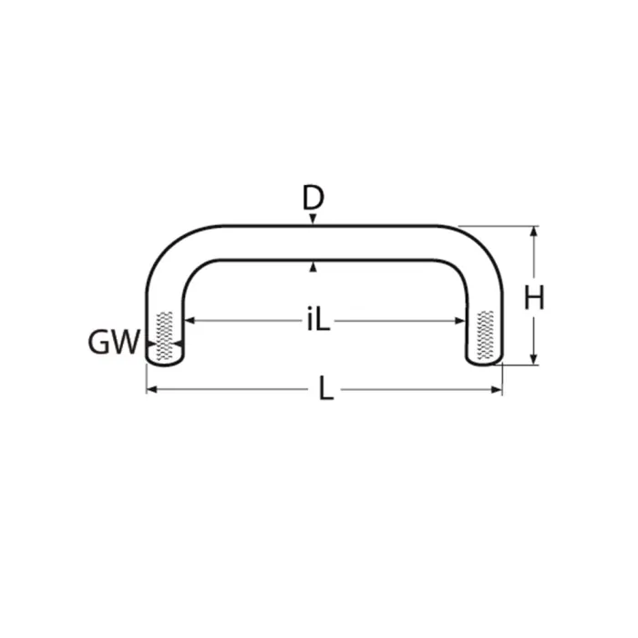 HETTICH Handgreep staal verzinkt 210x25 mm kopen
