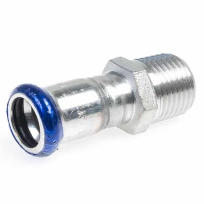 Puntstuk, 42 mm, V-1.1/4 inch bu RVS-316 (A4) main product photo